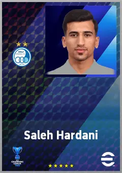 Saleh Hardani eFootball 2026 player card, 69 OVR RB