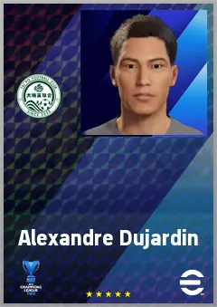 Alexandre Dujardin eFootball 2026 player card, 63 OVR CB