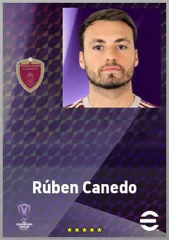 Rúben Canedo eFootball 2026 player card, 67 OVR LB
