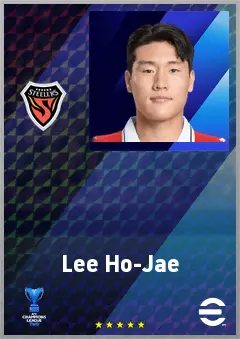 Lee Ho-Jae eFootball 2026 player card, 69 OVR CF