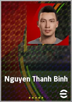 Nguyen Thanh Binh eFootball 2026 player card, 67 OVR CB