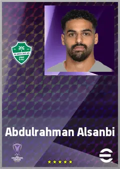 Abdulrahman Alsanbi eFootball 2026 player card, 65 OVR GK