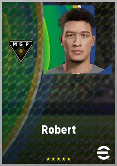 Robert eFootball 2026 player card, 66 OVR GK
