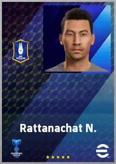 Rattanachat N. eFootball 2026 player card, 63 OVR GK