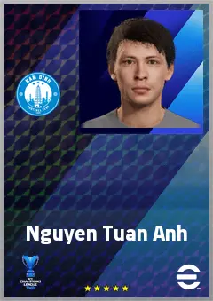 Nguyen Tuan Anh eFootball 2026 player card, 66 OVR DMF
