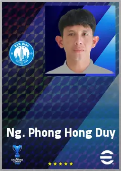 Ng. Phong Hong Duy eFootball 2026 player card, 68 OVR LB