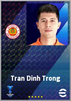 Tran Dinh Trong eFootball 2026 player card, 66 OVR CB