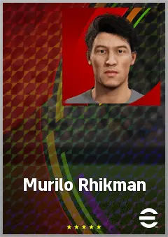 Murilo Rhikman eFootball 2026 player card, 65 OVR CMF