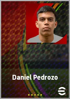 Daniel Pedrozo eFootball 2026 player card, 65 OVR CB