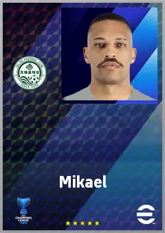 Mikael eFootball 2026 player card, 68 OVR DMF