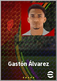Gastón Álvarez eFootball 2026 player card, 74 OVR CB