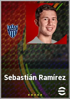 Sebastián Ramírez eFootball 2026 player card, 66 OVR CB