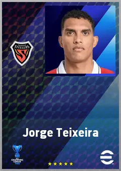 Jorge Teixeira eFootball 2026 player card, 71 OVR CF