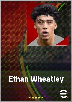 Ethan Wheatley eFootball 2026 player card, 67 OVR CF