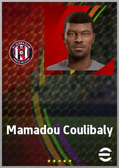 Mamadou Coulibaly eFootball 2026 player card, 69 OVR CMF