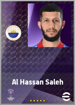 Al Hassan Saleh eFootball 2026 player card, 66 OVR LB