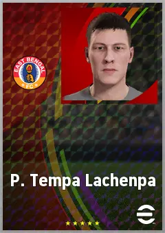 P. Tempa Lachenpa eFootball 2026 player card, 66 OVR GK