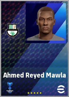 Ahmed Reyed Mawla eFootball 2026 player card, 68 OVR RMF