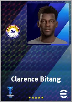 Clarence Bitang eFootball 2026 player card, 68 OVR CMF