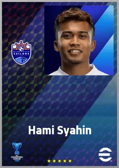 Hami Syahin eFootball 2026 player card, 67 OVR CMF