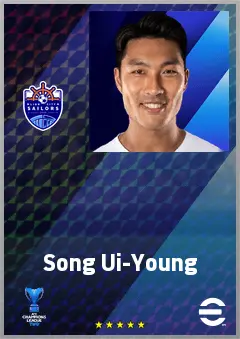 Song Ui-Young eFootball 2026 player card, 65 OVR AMF