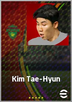 Kim Tae-Hyun eFootball 2026 player card, 69 OVR RB
