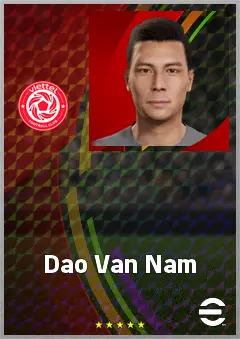 Dao Van Nam eFootball 2026 player card, 66 OVR CB