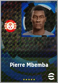Pierre Mbemba eFootball 2026 player card, 63 OVR CB