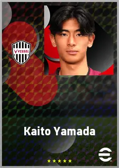 Yamada Kaito eFootball 2026 player card, 61 OVR CB