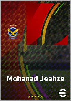 Mohanad Jeahze eFootball 2026 player card, 70 OVR LB