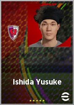 Ishida Yusuke eFootball 2026 player card, 67 OVR CB