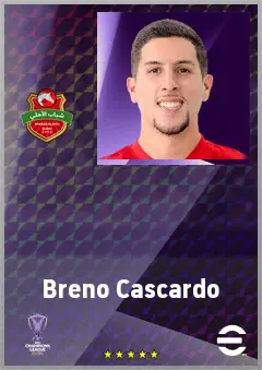 Breno Cascardo eFootball 2026 player card, 67 OVR CMF