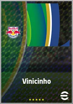 Vinicinho eFootball 2026 player card, 70 OVR LWF