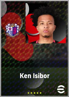 Isibor Ken eFootball 2026 player card, 61 OVR GK