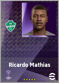 Ricardo Mathias eFootball 2026 player card, 67 OVR CF