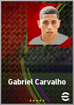 Gabriel Carvalho eFootball 2026 player card, 69 OVR AMF