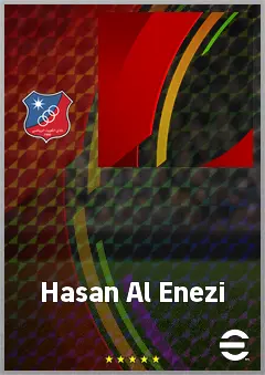 Hasan Al Enezi eFootball 2026 player card, 66 OVR CB