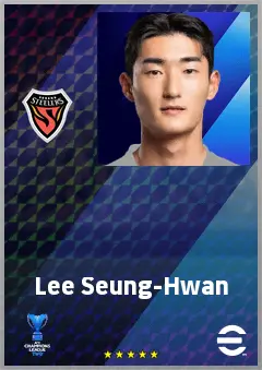 Lee Seung-Hwan eFootball 2026 player card, 63 OVR GK