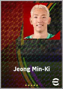 Jeong Min-Ki eFootball 2026 player card, 69 OVR GK