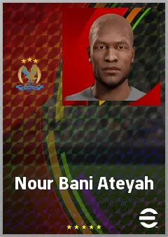 Nour Bani Ateyah eFootball 2026 player card, 67 OVR GK