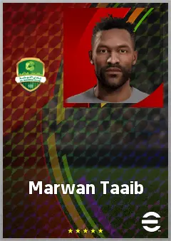 Marwan Taaib eFootball 2026 player card, 61 OVR CF