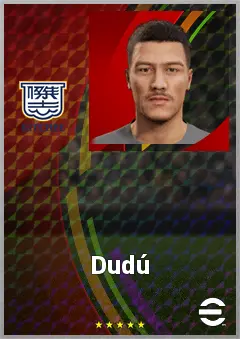 Dudú eFootball 2026 player card, 70 OVR CB