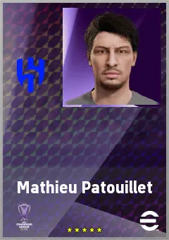 Mathieu Patouillet eFootball 2026 player card, 65 OVR GK