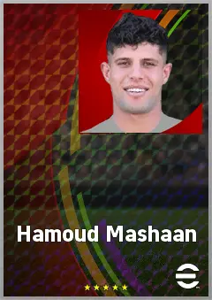Hamoud Mashaan eFootball 2026 player card, 65 OVR CB