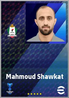 Mahmoud Shawkat eFootball 2026 player card, 66 OVR CMF