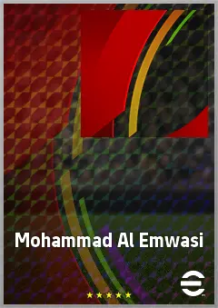 Mohammad Al Emwasi eFootball 2026 player card, 65 OVR GK
