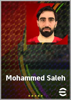 Mohammed Saleh eFootball 2026 player card, 67 OVR CB