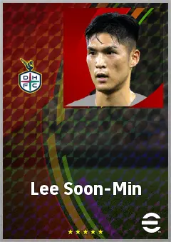Lee Soon-Min eFootball 2026 player card, 69 OVR CMF