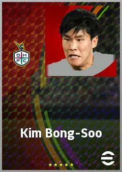 Kim Bong-Soo eFootball 2026 player card, 70 OVR CMF