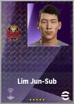 Lim Jun-Sub eFootball 2026 player card, 61 OVR GK